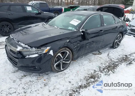 2021 Honda Accord Sport Special Edition из США, поврежденный, VIN 1HGCV1F40MA092534